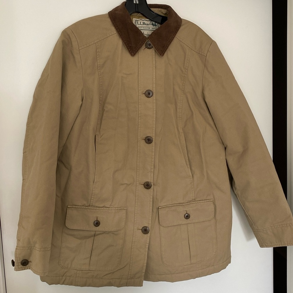 Never worn LL Bean men’s coat